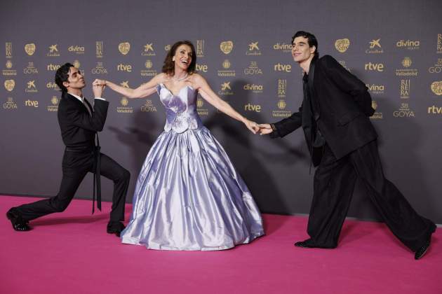 presentadores gala goya 2024 los javis / foto: Efe presentadores gala goya 2024 los javis / foto: Efe