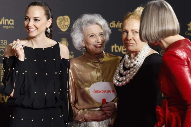 leonor watling marisa paredes cecilia roth goya 2024 catifa vermella / Foto: Efe