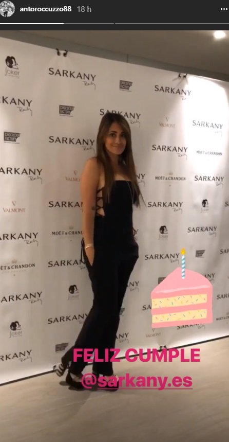 antonella roccuzzo aniversario|cumpleaños tienda instagram