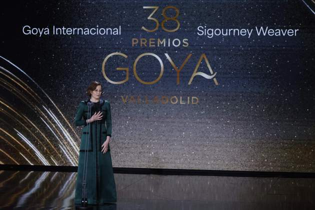 sigourney weaver goya internacional 2024 / Foto: Efe sigourney weaver goya internacional 2024 / Foto: Efe