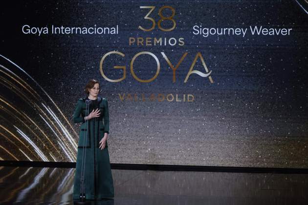 sigourney weaver goya internacional 2024 / Foto: Efe