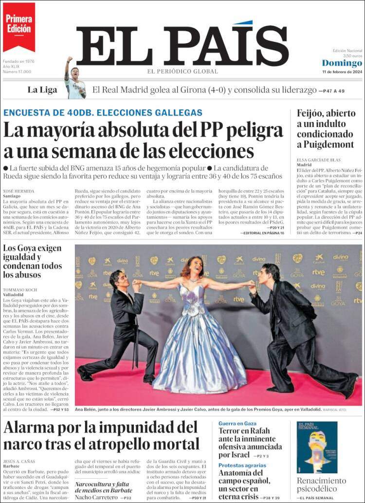 Portada El País