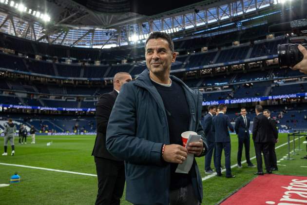 Míchel Sánchez Girona Santiago Bernabéu / Foto: EFE