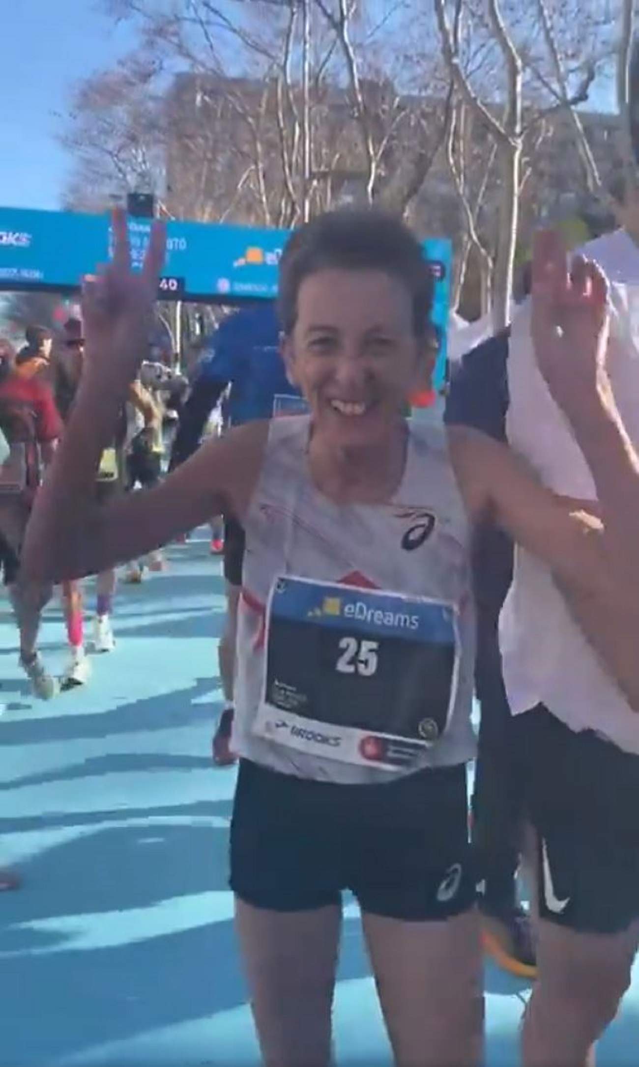 Rosa Mota aconsegueix un nou rècord del món a la Mitja Marató de Barcelona 2024