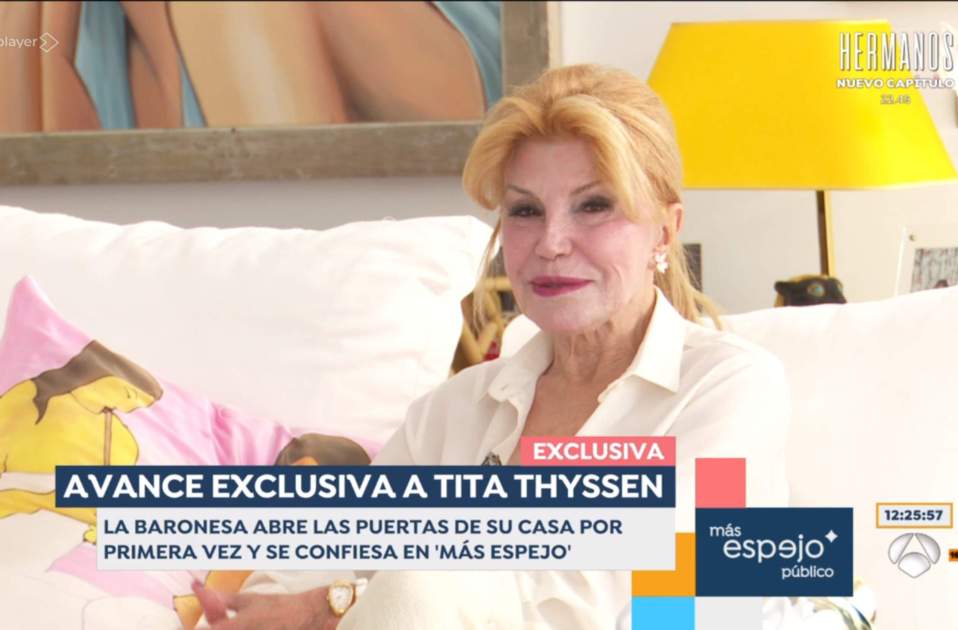 Baronessa Thyssen Antena 3