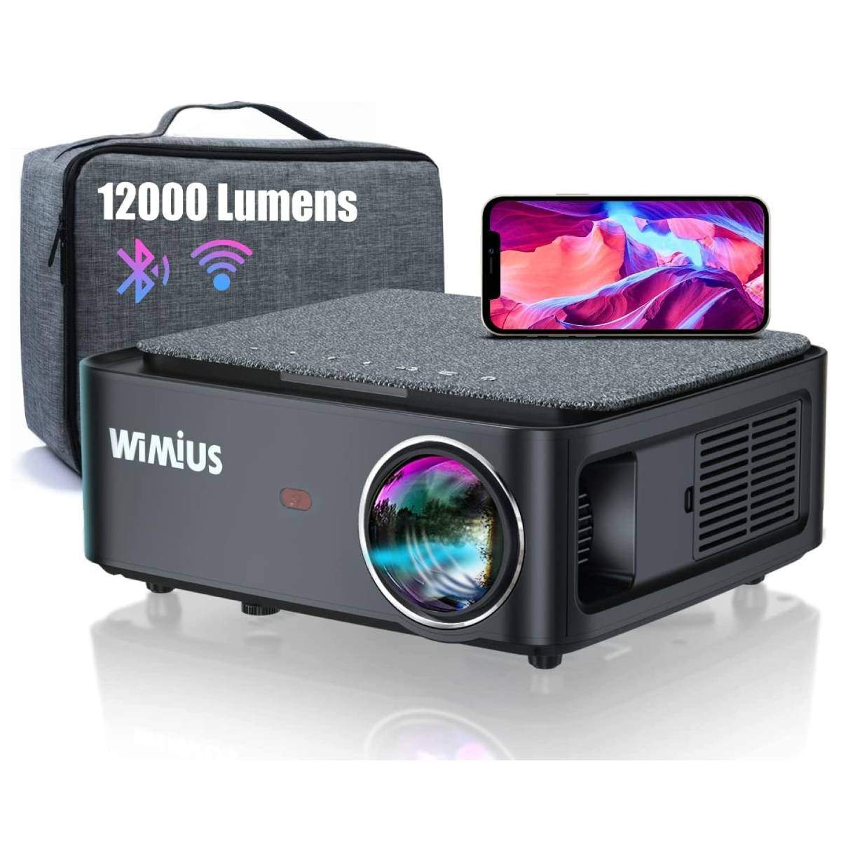 Gaudeix d'imatges i so de qualitat amb el Projector WiMiUS 4K al 40% de descompte a Amazon