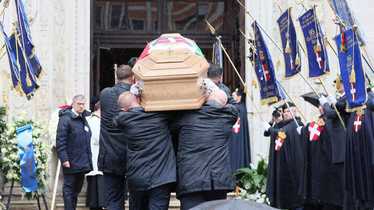 funeral víctor manuel de saboya