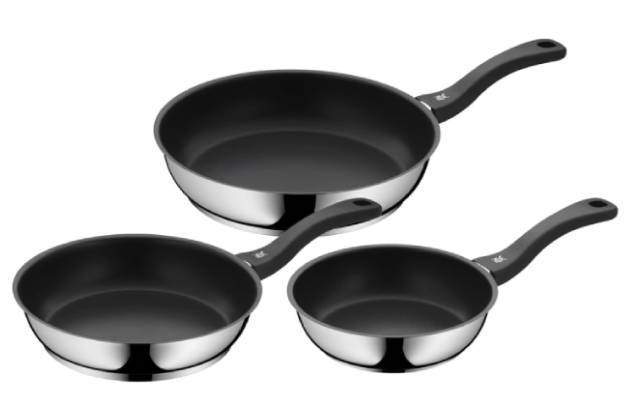 WMF Devil Juego de 3 Sartenes Antiadherentes 20 24 28 cm WMF Devil Juego de 3 Sartenes Antiadherentes 20 24 28 cm