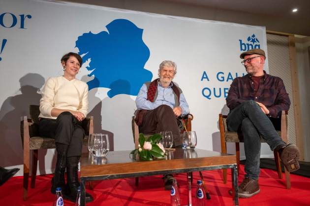 Ana Pontón, Xosé Manuel Beiras y Martiño Noriega BNG Europa Press Ana Pontón, Xosé Manuel Beiras y Martiño Noriega BNG Europa Press