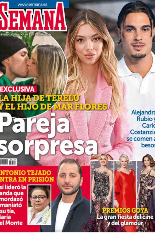 Portada revista Semana, Carlo Costanzia y Alejandra Rubio / Semana