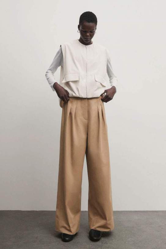 Pantalons tret|tir alt wide leg Pantalons tret|tir alt wide leg