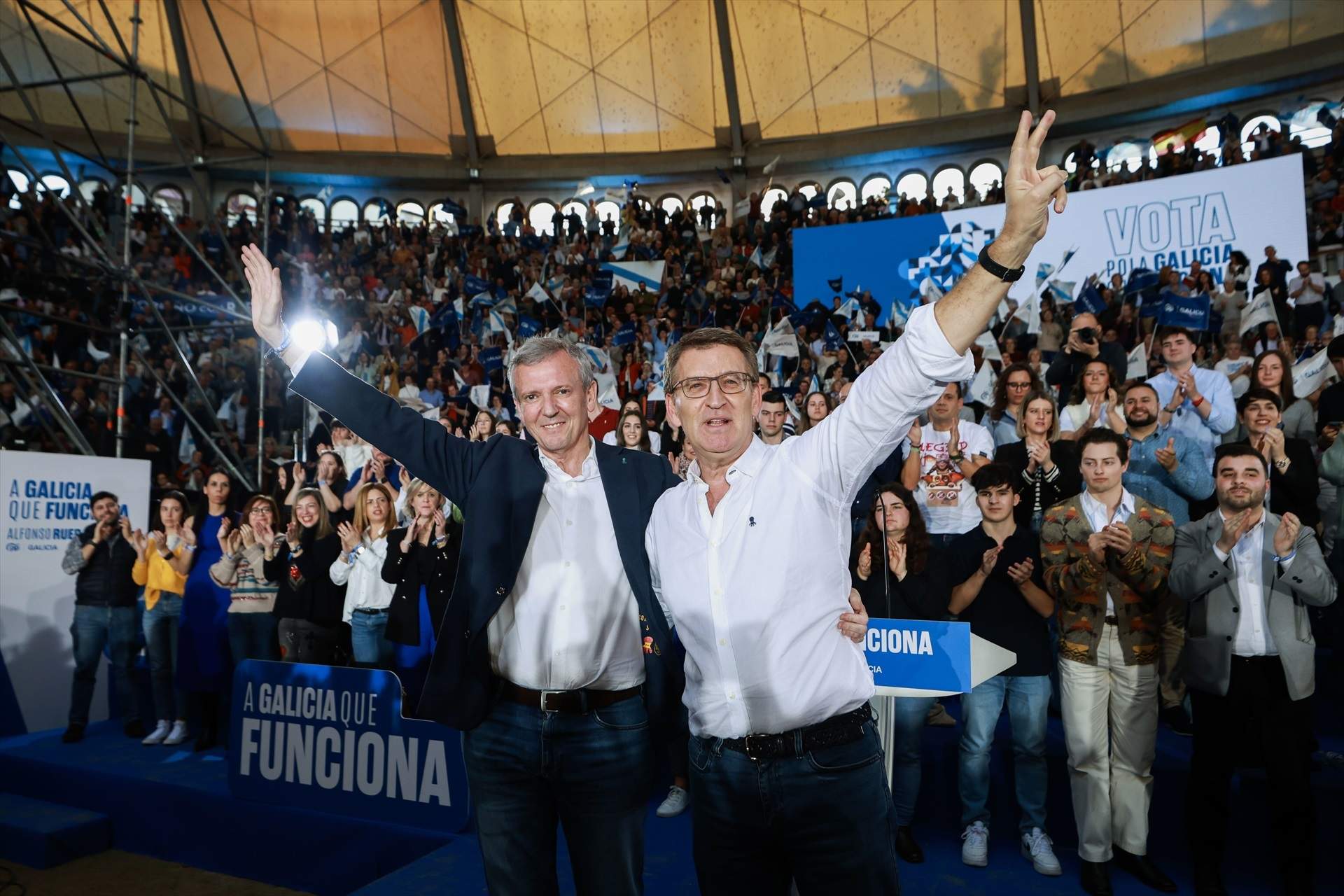 El PP s’aferra a l’esperit de Feijóo amb l’ambició d’aconseguir la cinquena majoria absoluta seguida