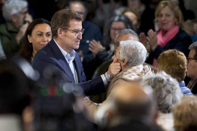 Feijóo acto proximidad Galícia EFE