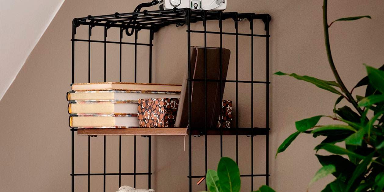 Ikea tiene un estante que parece de un museo de arte moderno