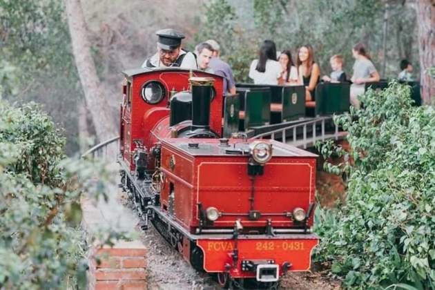 Tren del Parque del Castillo de la Golondrina 