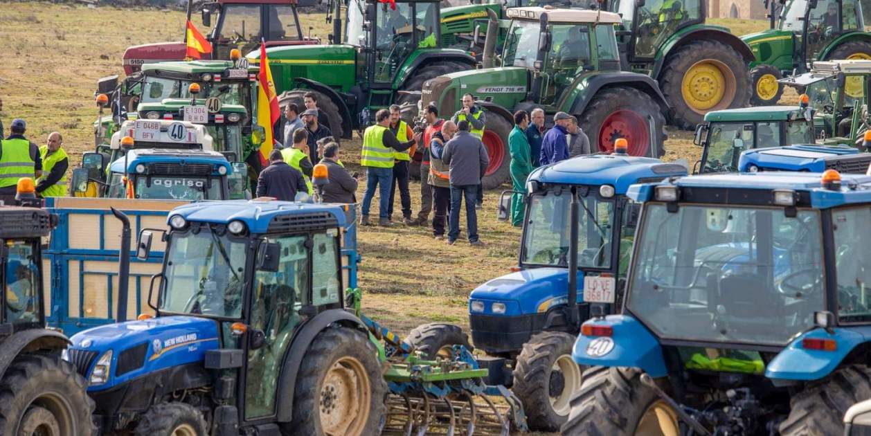 tractores agricultores efe tractores agricultores efe