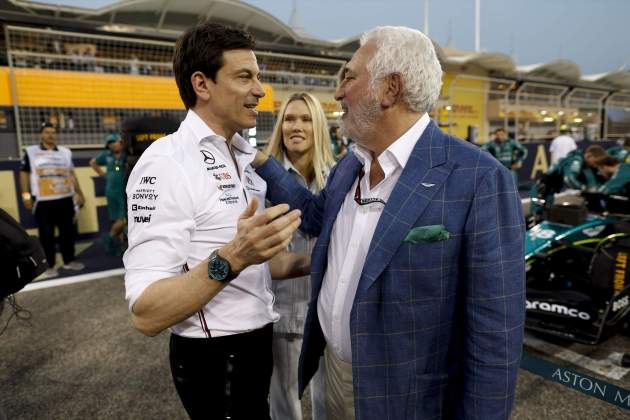 Toto Wolff Lawrence Stroll Baréin / Foto: Europa Press Toto Wolff Lawrence Stroll Baréin / Foto: Europa Press