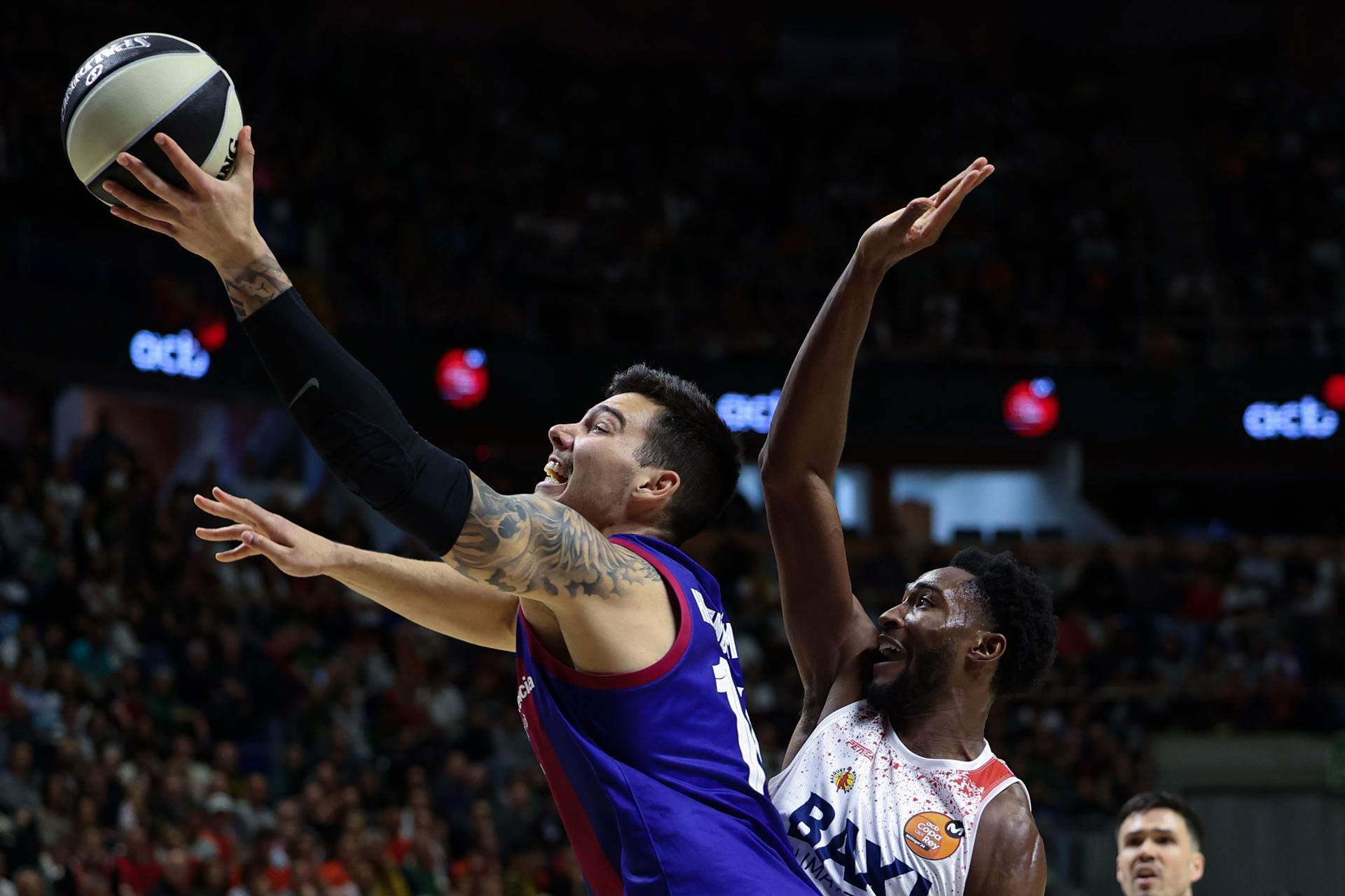 El Barça contraresta la rebel·lió del Manresa (102-91) i avança a les semifinals de la Copa del Rei de bàsquet