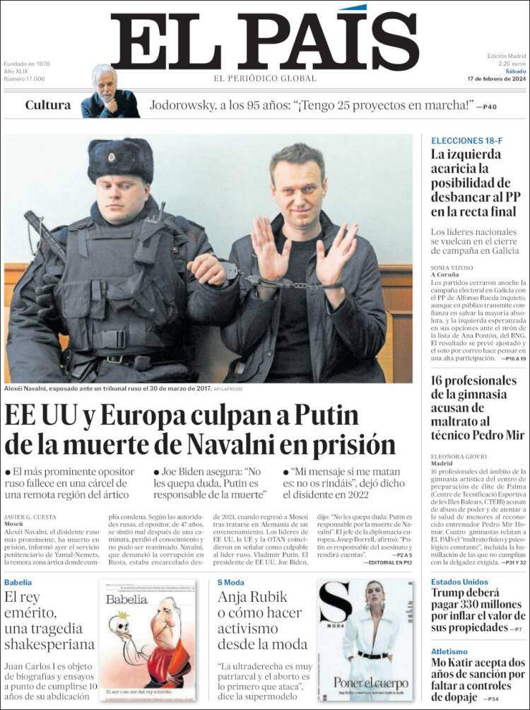 El Pais 17 febrer El Pais 17 febrer