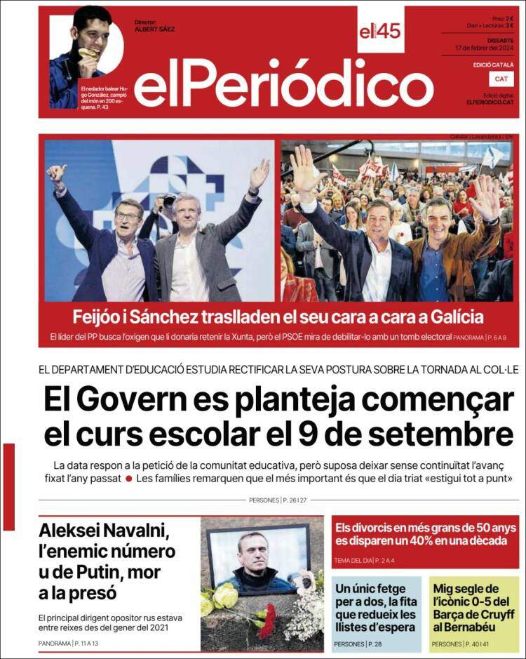 El periodico 17 febrer CAT El periodico 17 febrer CAT