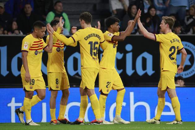Barça gol contra Celta / Foto: EFE Barça gol contra Celta / Foto: EFE