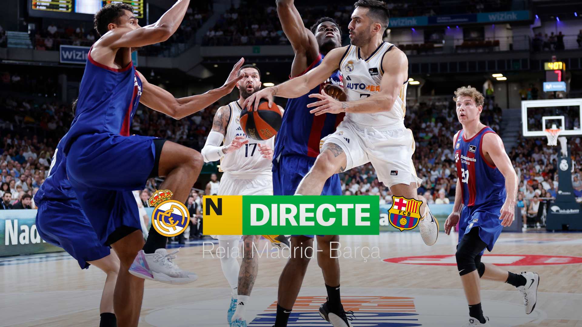 Reial Madrid - Barça, final de la Copa del Rei de bàsquet, DIRECTE | Resultat i resum