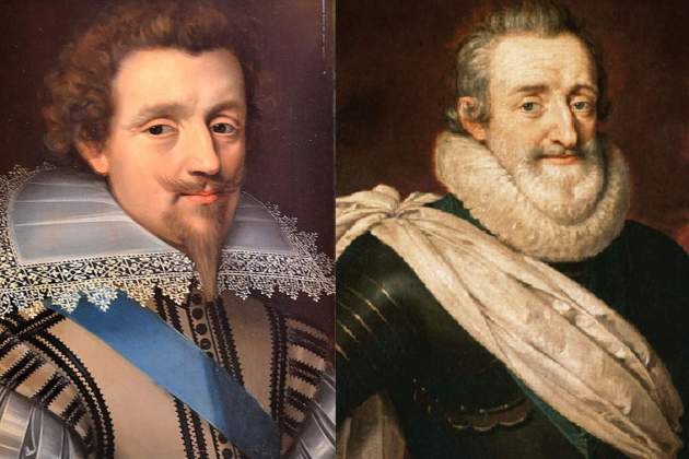 Saint Lary i Enric IV, primeros y segundos amantes de Gabriela. Fuente Museos Condé y Versalles Saint Lary i Enric IV, primeros y segundos amantes de Gabriela. Fuente Museos Condé y Versalles