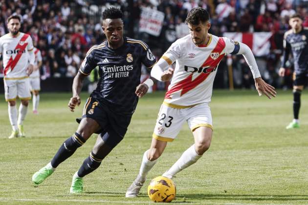 Vinícius Oscar Valentín Real Madrid Rayo Vallecano EFE Vinícius Oscar Valentín Real Madrid Rayo Vallecano EFE