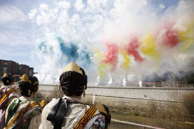 Mascletà en Madrid / Foto: EFE