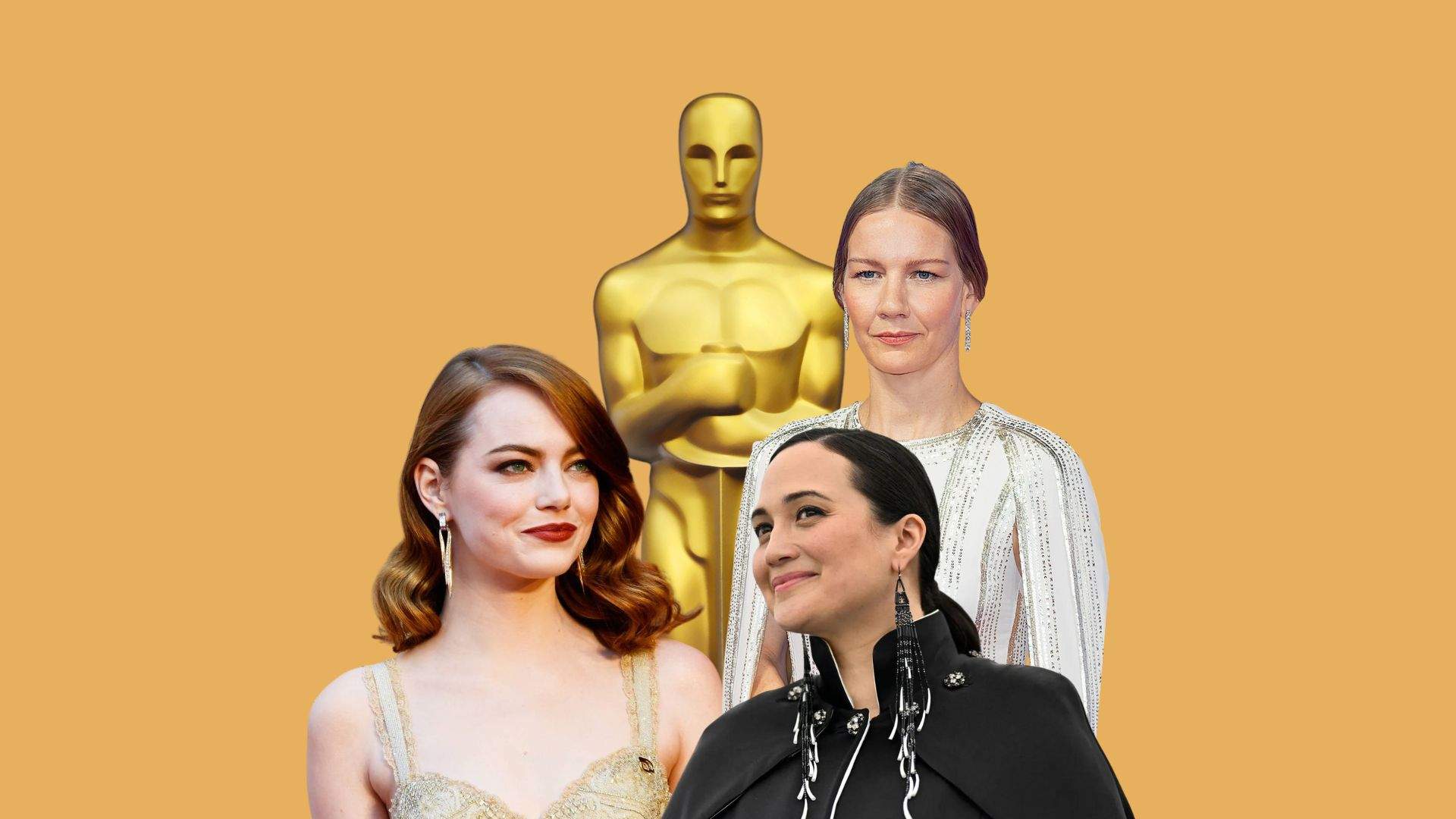 Las 5 nominadas a mejor actriz en los Oscars 2024