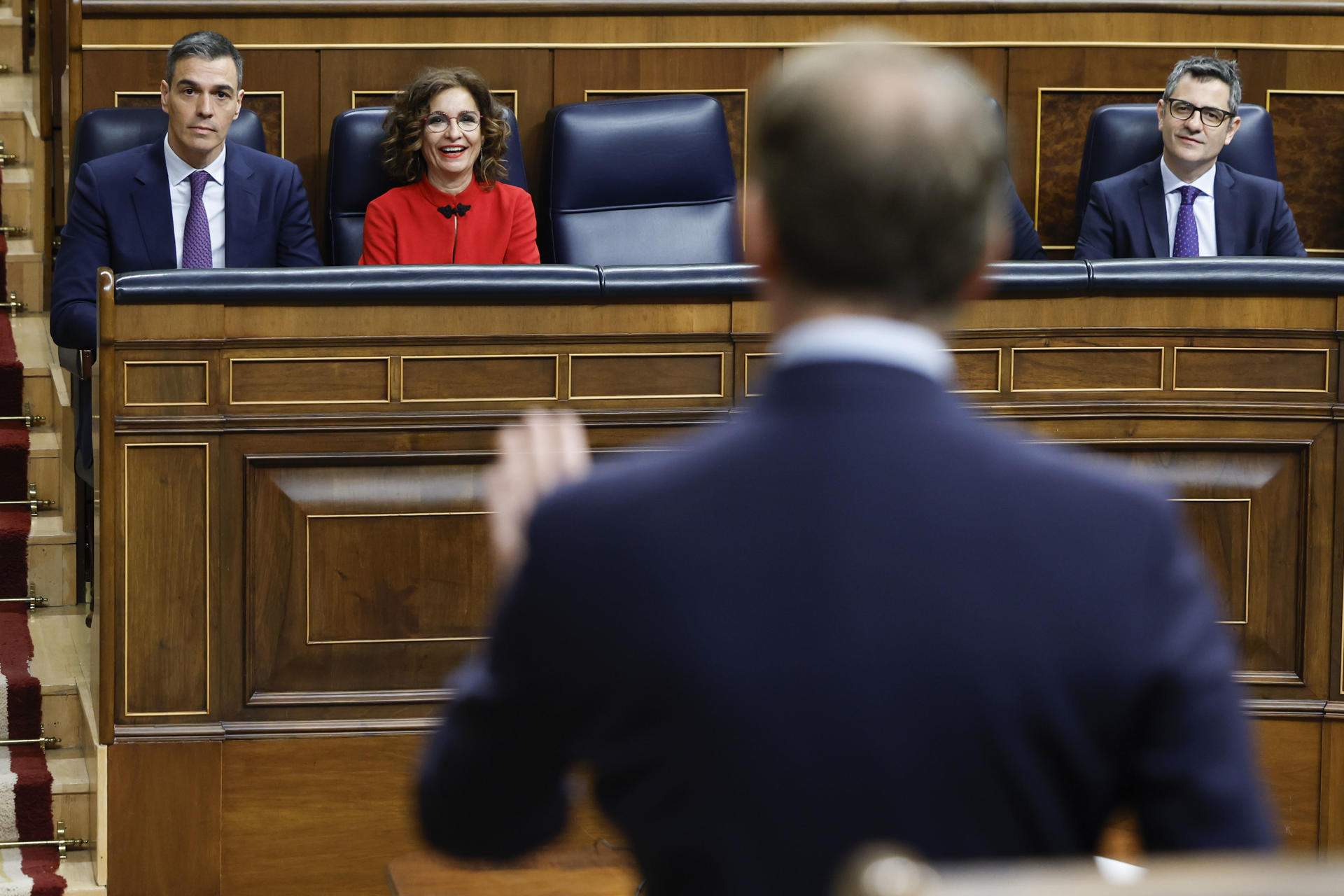 Sánchez, a Feijóo, tras Galicia: "Diga lo que dice en privado; todo usted es mentira"