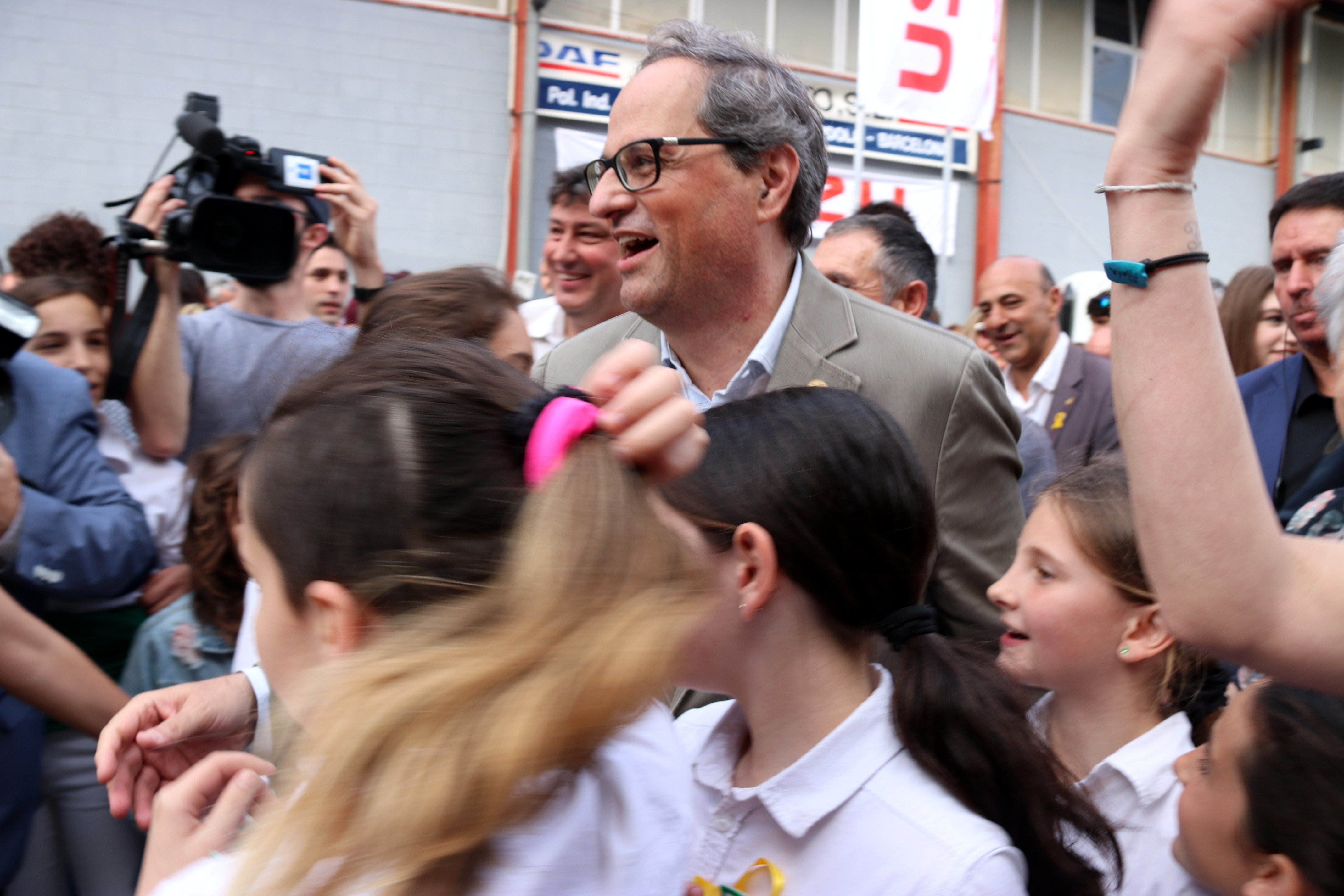 Torra confia que el govern espanyol "no incomplirà la llei"