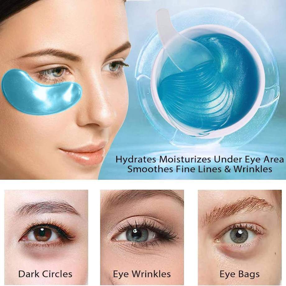 ascara Para Los Ojos 60PCS Parches Ojos con Colágeno y Ácido Hialurónico ascara Para Los Ojos 60PCS Parches Ojos con Colágeno y Ácido Hialurónico