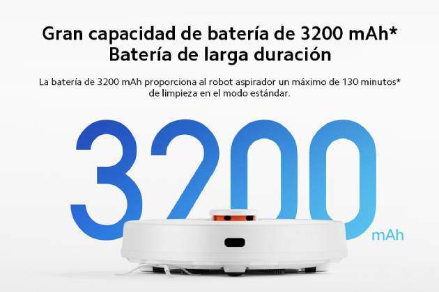 Robot aspirador y friegasuelos Xiaomi Vacuum S12 con sistema de navegación  láser