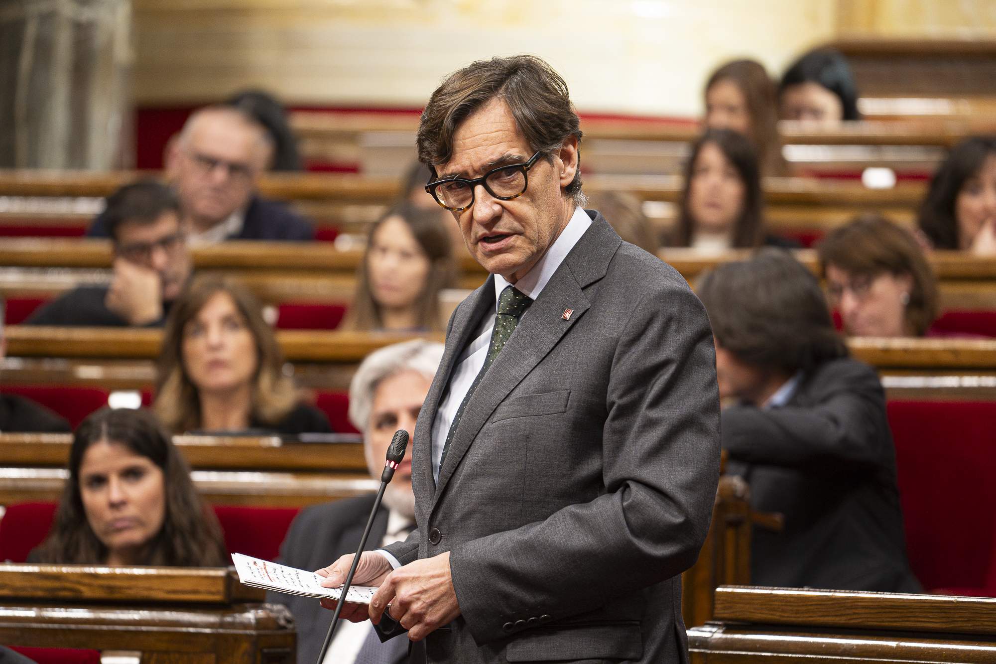 El cas Koldo, al Parlament: Ciutadans demana la compareixença d'Illa per la compra de mascaretes