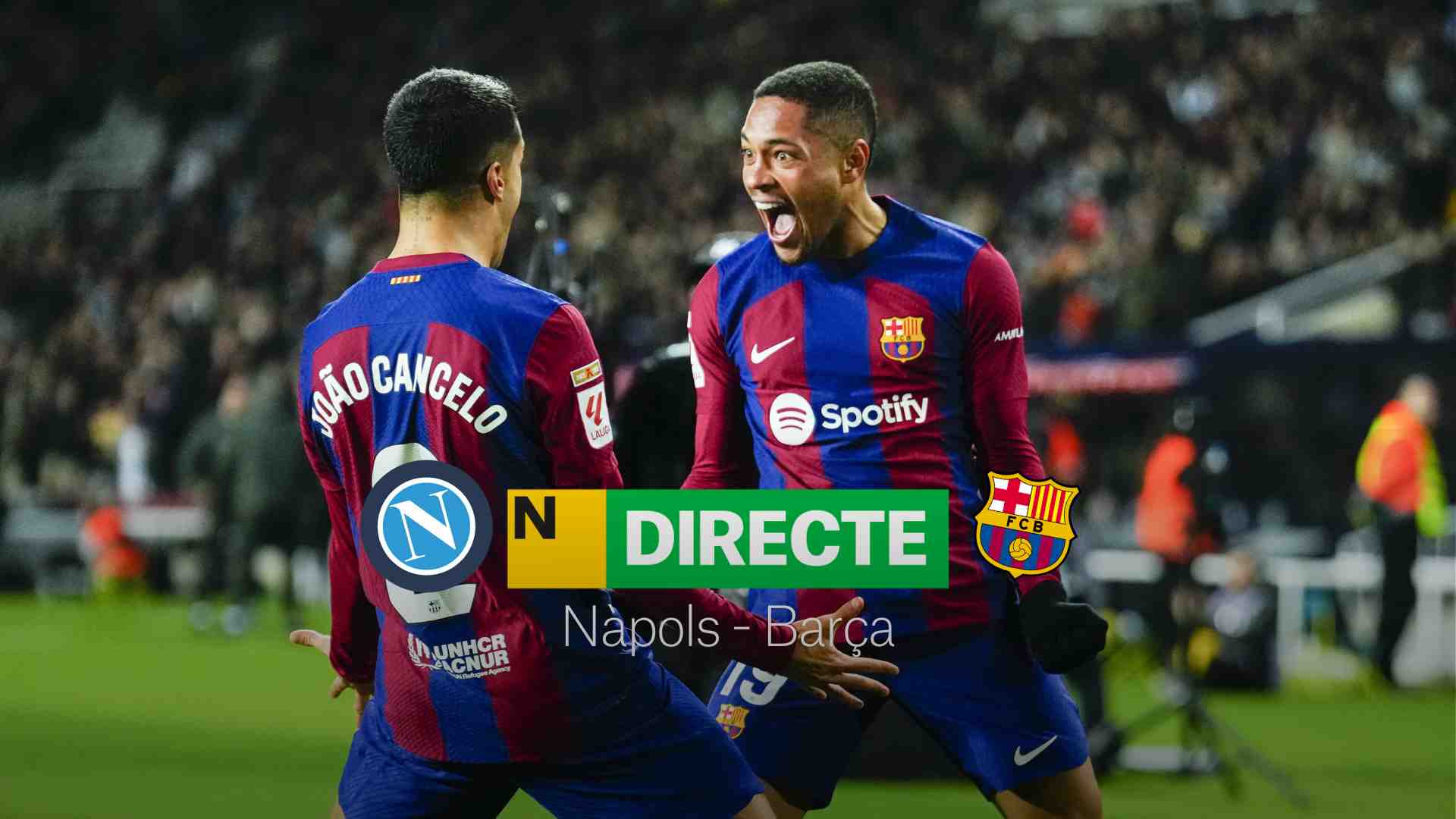 Nápoles - Barcelona de la Champions League, DIRECTO | Resultado, resumen y goles