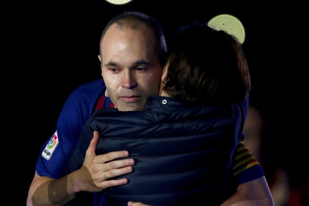 Andres Iniesta comiat Barça   EFE