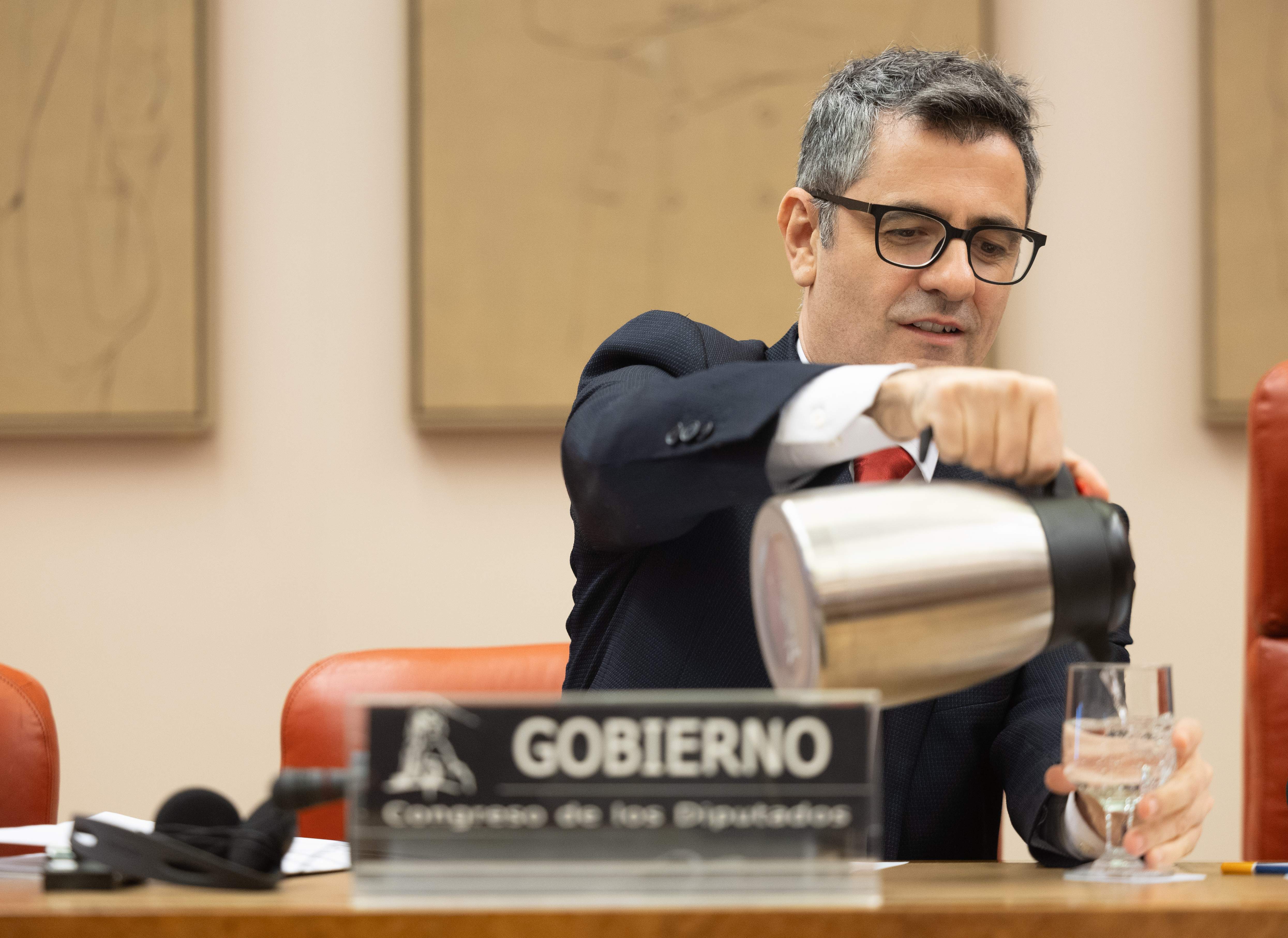 Bolaños avisa a Junts que "opinar" sobre García-Castellón en el Congreso puede ser "ofensivo"