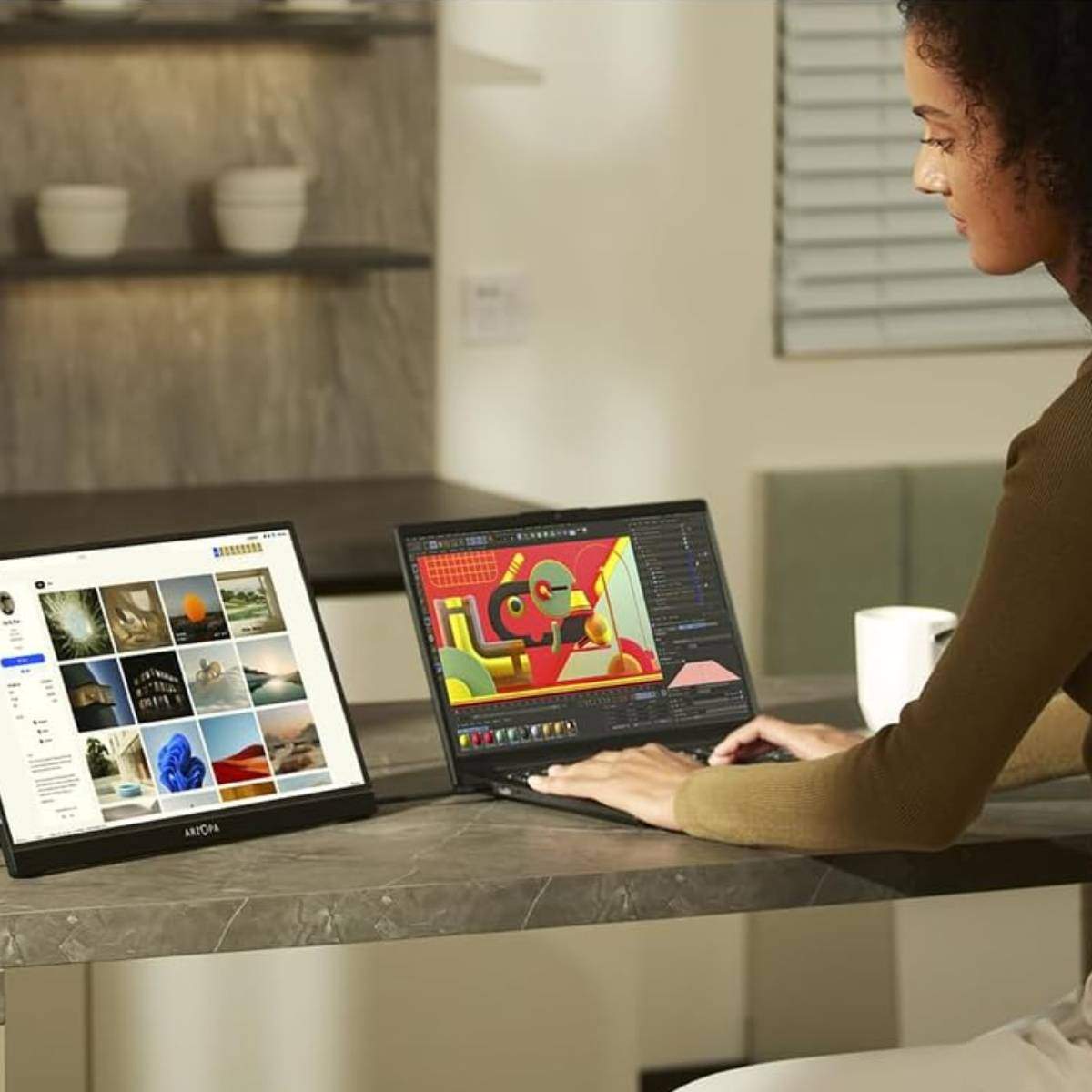 Tenemos la solución para extender tu trabajo y entretenimiento: un monitor portátil con un 42% de rebaja