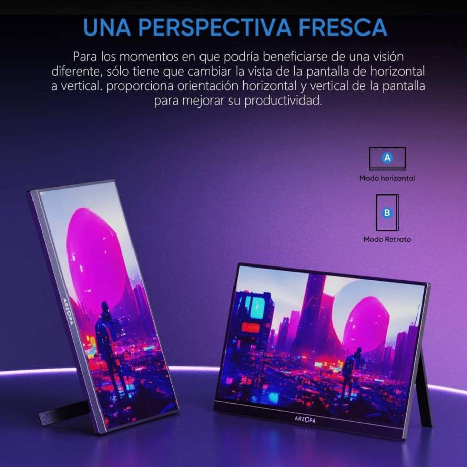 ARZOPA 16.1  144HZ Monitor Portátil 