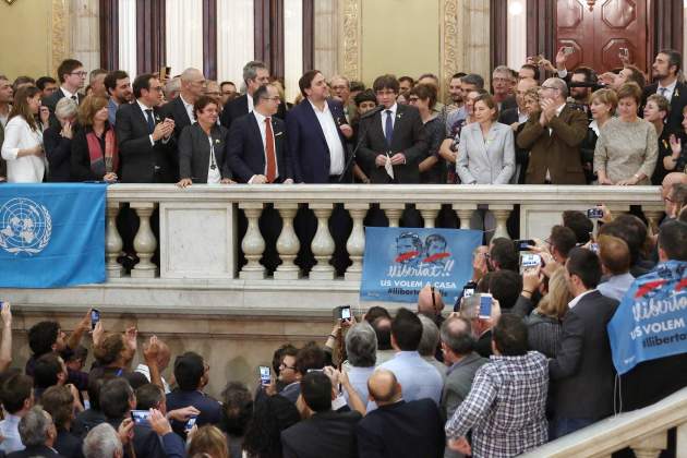 declaració independència Parlament de Catalunya 27 octubre 2017   Europa Press