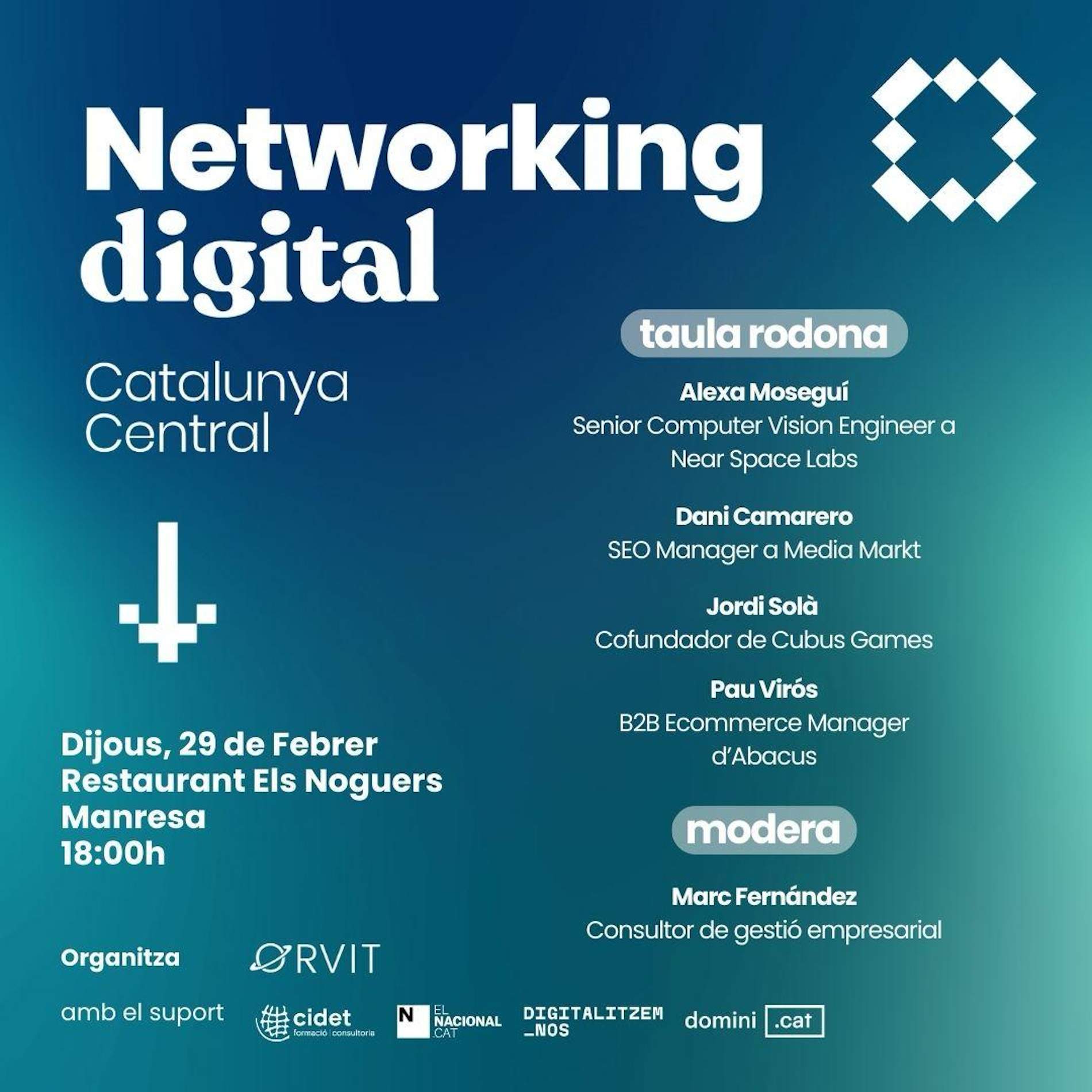 Networking digital Catalunya Central / Orvit Digital Networking digital Catalunya Central / Orvit Digital