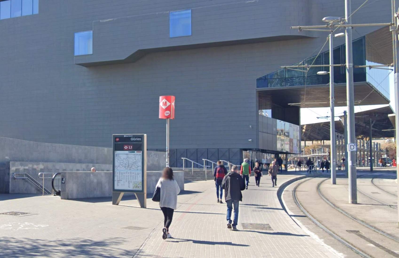 L’estació de Metro de Glòries tindrà un accés directe al Museu del Disseny