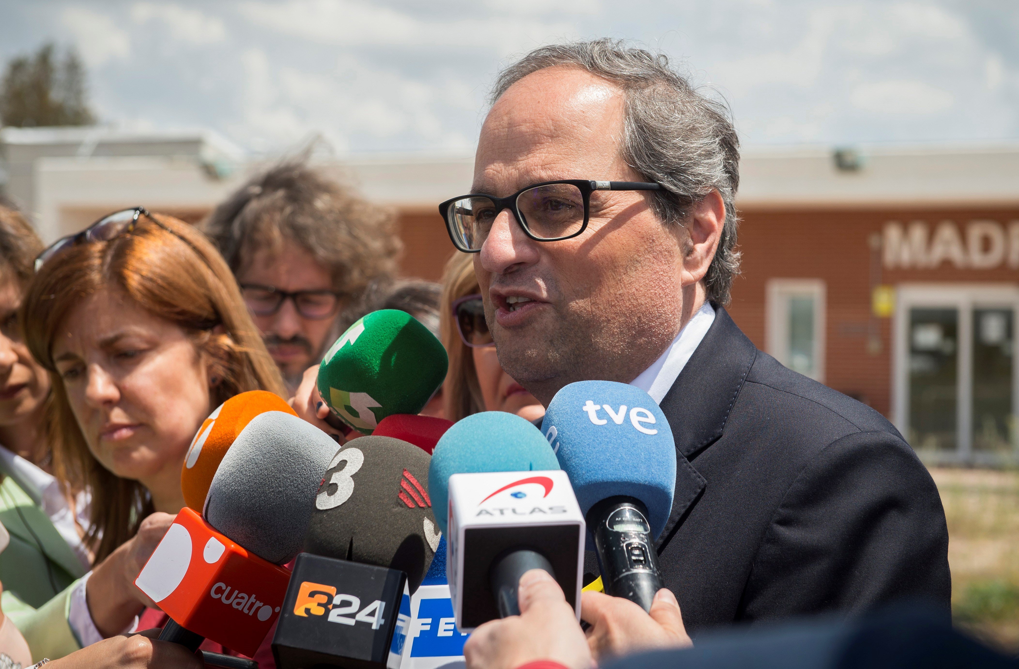 Torra, a Rajoy: “Publiquin els nomenaments o prendrem mesures legals”