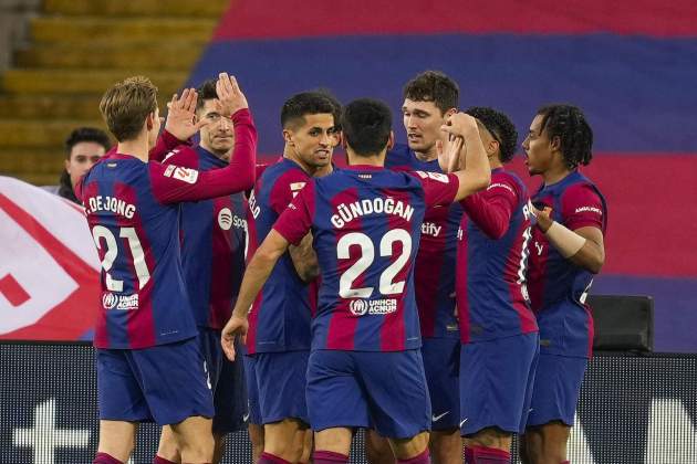 Barça Gol contra Getafe / Foto: EFE