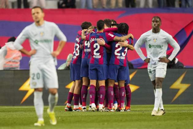 Barça Gol contra Getafe / Foto: EFE Barça Gol contra Getafe / Foto: EFE