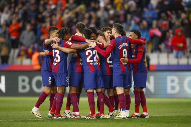 Barça Gol contra Getafe / Foto: EFE - Alberto Estévez