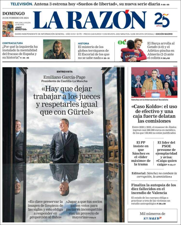 La Razón 25 febrer