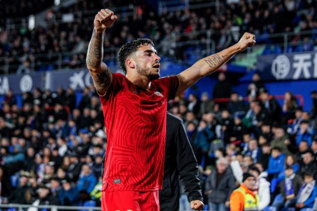 Isaac Romero gol Sevilla Getafe / Foto: Europa Press