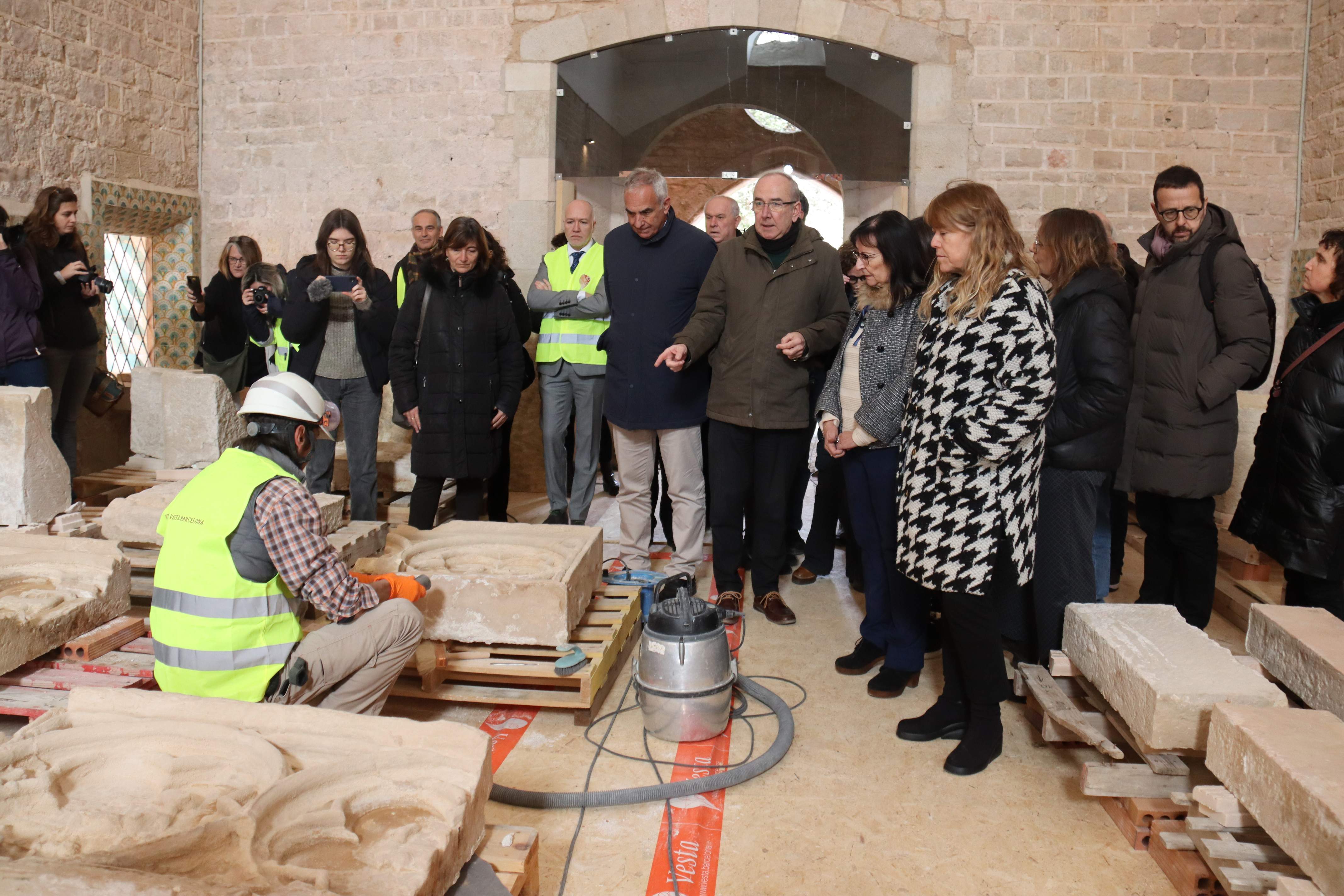 Hallazgo excepcional de un conjunto funerario en el Reial Monestir de Santes Creus